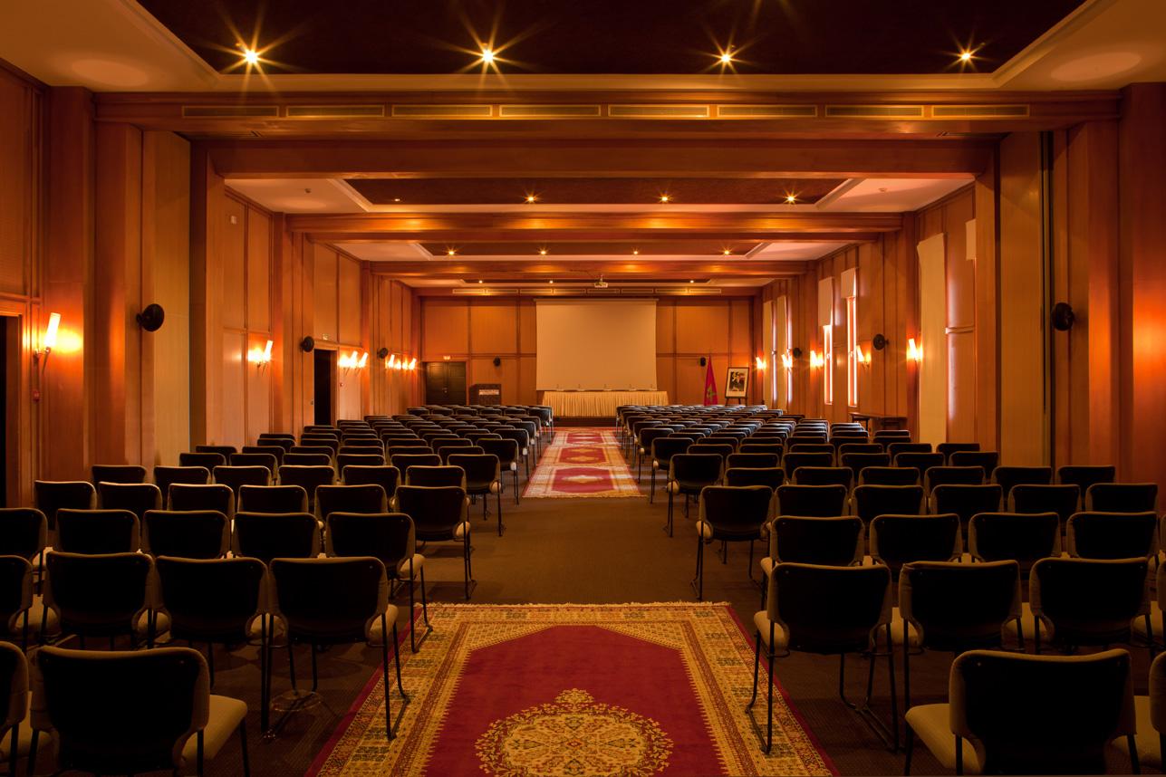 Kenzi Menara Palace & Resort Марракеш Бизнес фото The main conference hall