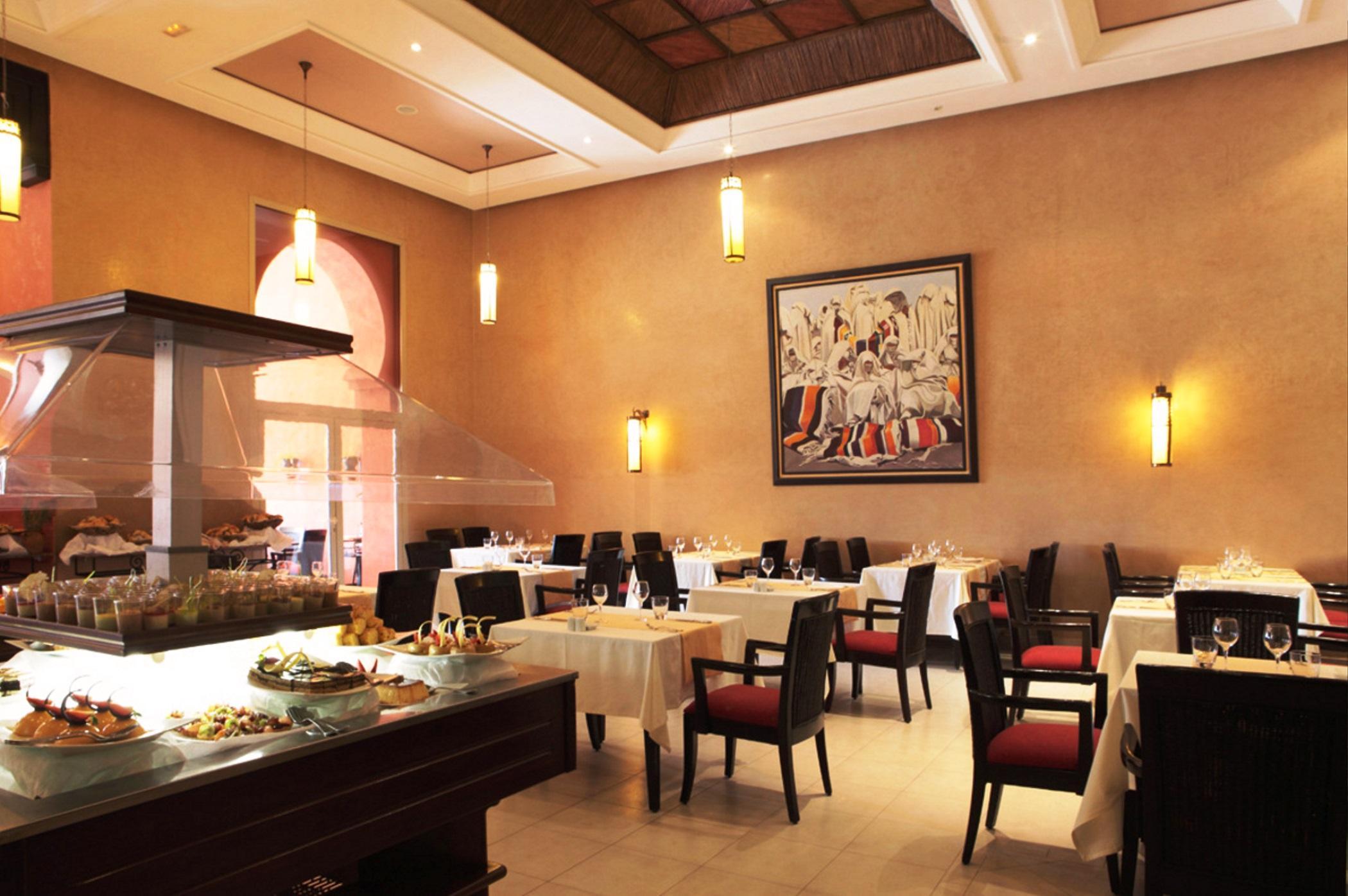 Kenzi Menara Palace & Resort Марракеш Ресторан фото Restaurant